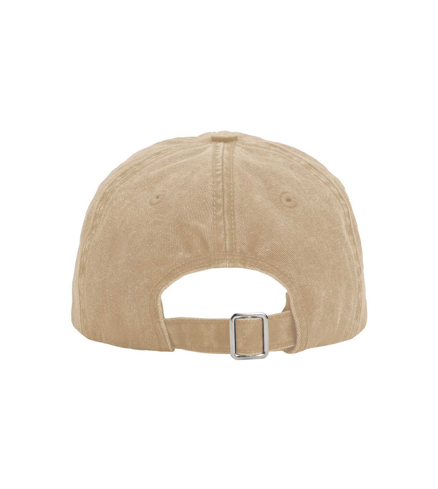 Organic Cotton Twill Cap - Bon Voyage Washed Oatmeal