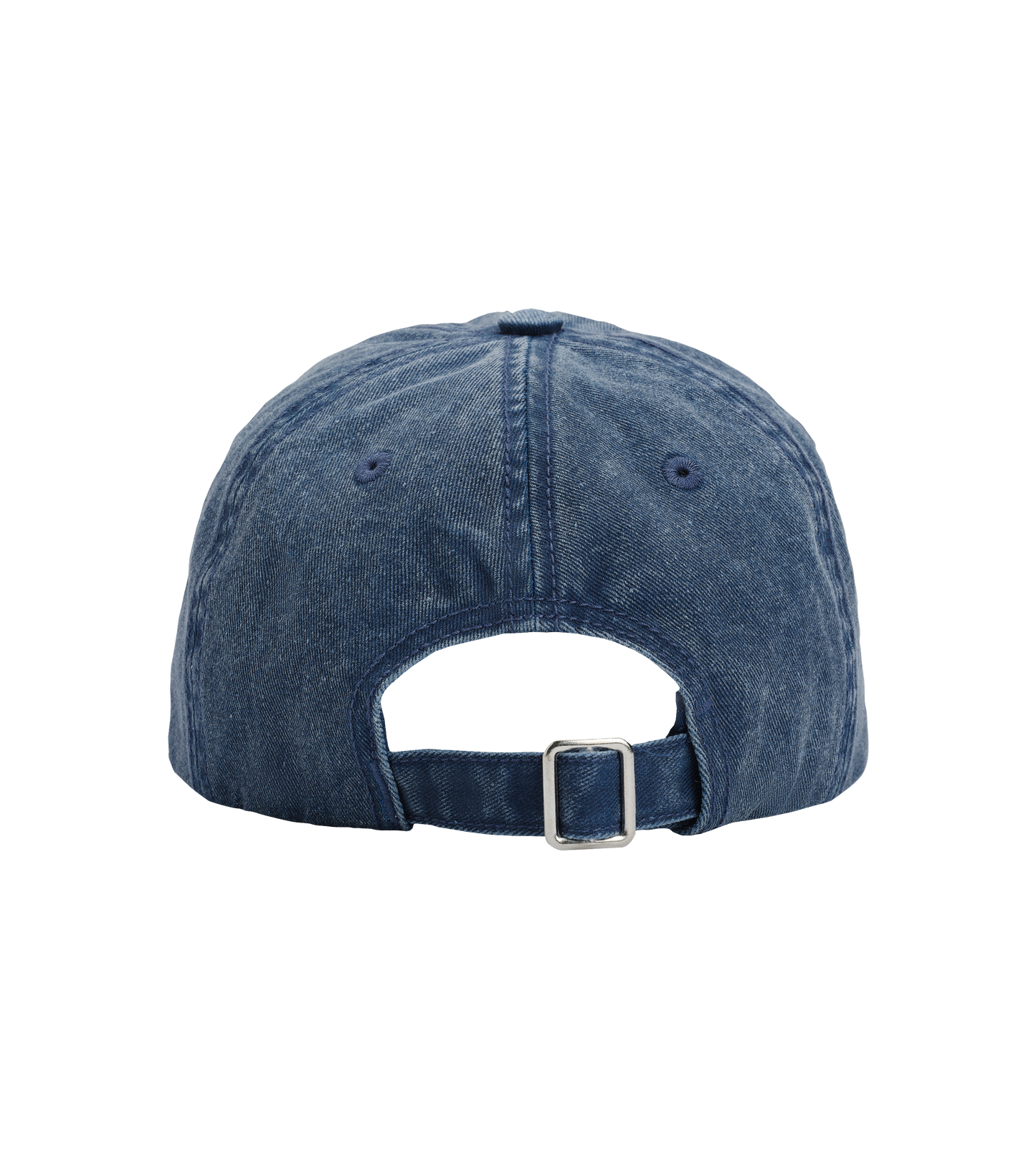 Organic Cotton Twill Cap - Bon Voyage Washed Blue