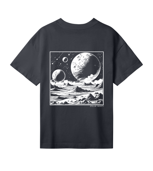 Organic Women's Off Black Tee - Celestial Scar