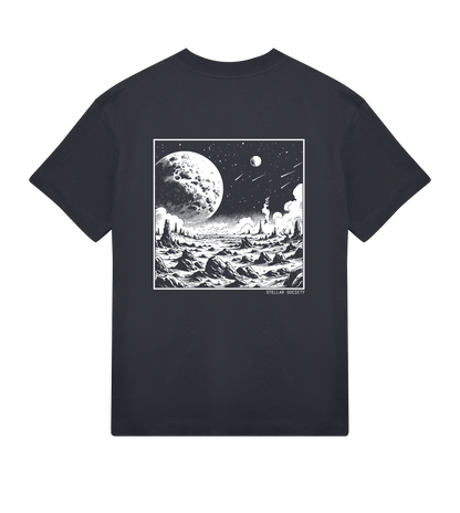 Organic Men's Off Black Tee - Wandering Stars