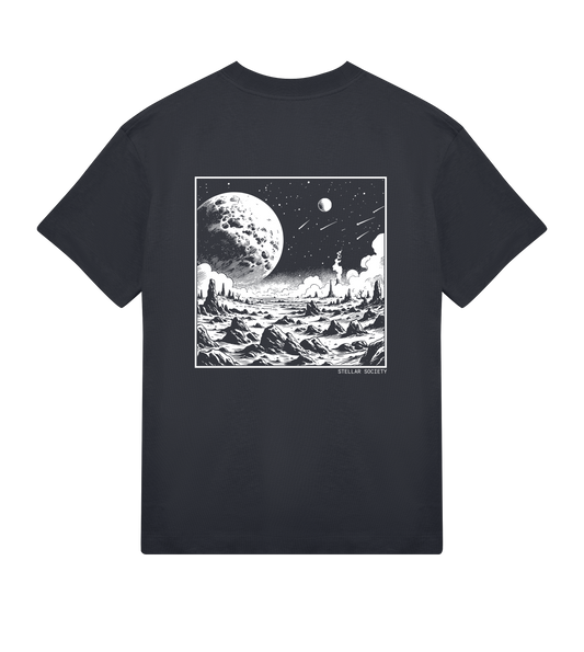 Organic Men's Off Black Tee - Wandering Stars