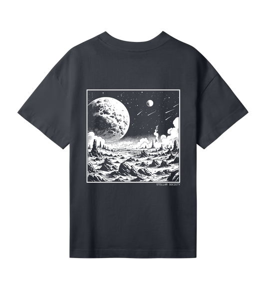 Organic Women's Off Black Tee - Wandering Stars