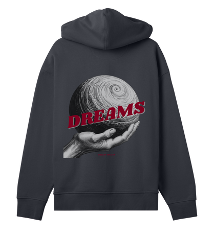 Organic Women's Oversized Hoodie - Darker Dreams