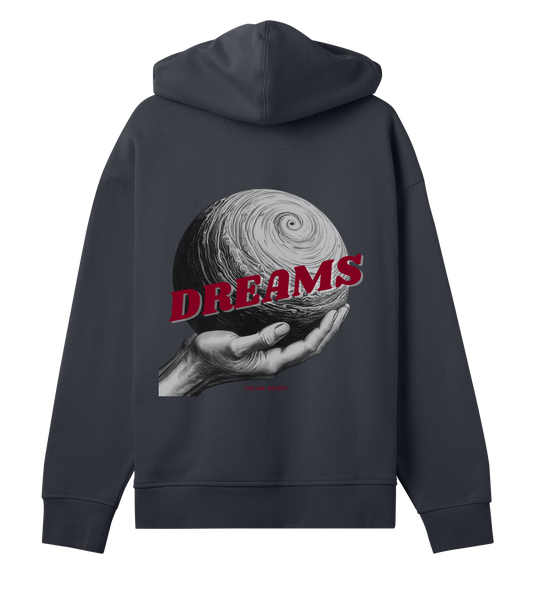 Organic Women's Oversized Hoodie - Darker Dreams