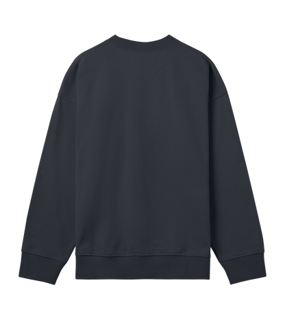 Organic Men's Boxy Sweatshirt - Night Warp