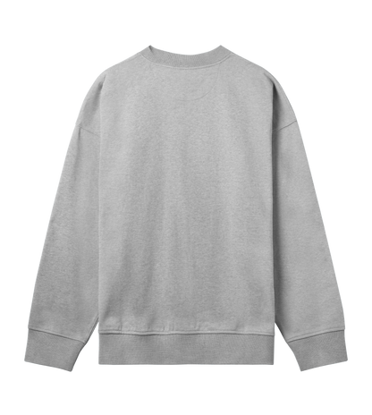 Organic Men's Boxy Sweatshirt - Clear Warp