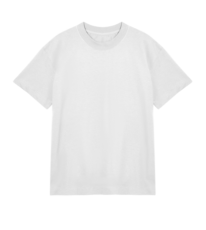 Organic Men's Off White Tee - Orbital Crown